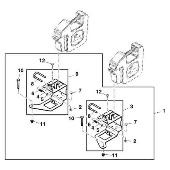John Deere Z335E - PC12788 - Ballast Weight - ST1012221