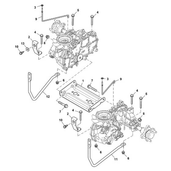 John Deere Z335E - PC12788 - Transmission Mounting - ST838919