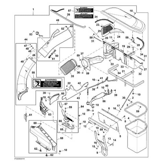 John Deere Z335E - PC12788 - Material Collection (1/2) - ST962913