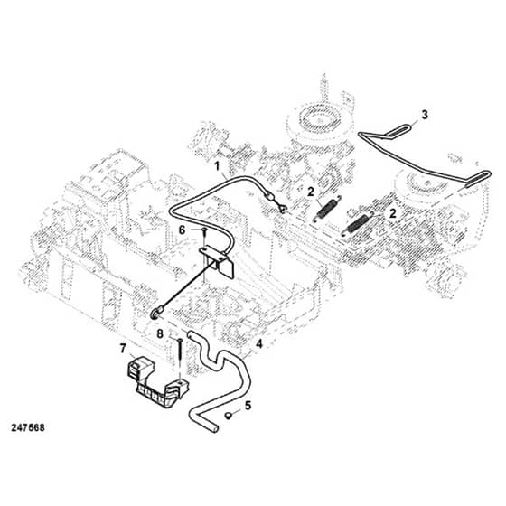 John Deere Z345M - PC13090 - Park Brake - ST868832