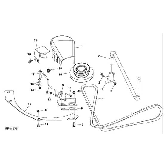 John Deere Z425 - PC9594 - Attachment - ST518568
