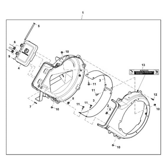 John Deere Z425 - PC9594 - Blower Fan - ST899164