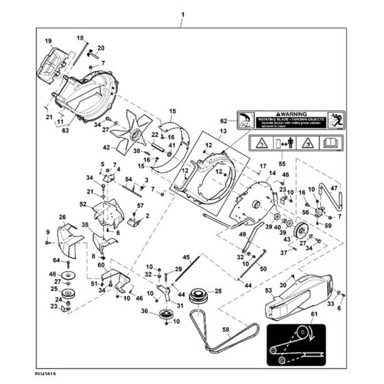 John Deere Z515E - PC13913 - Power Flow™ - ST1007542