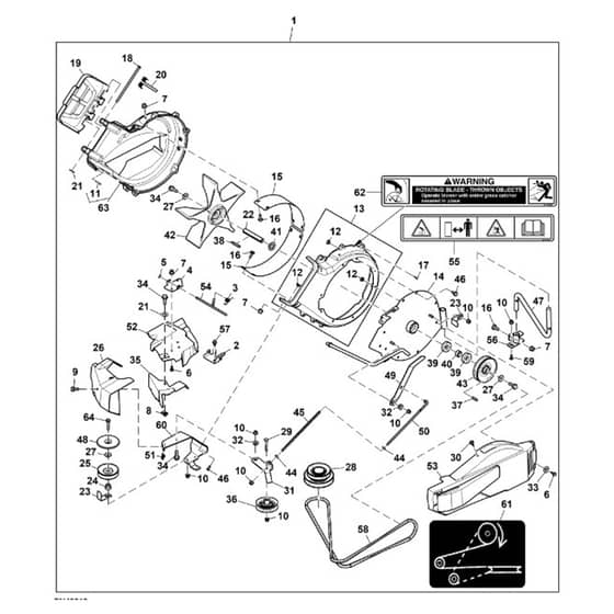 John Deere Z530M - PC13914 - Power Flow™ - ST1007542