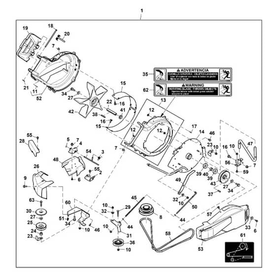 John Deere Z530M - PC13914 - Power Flow™ - ST1007593