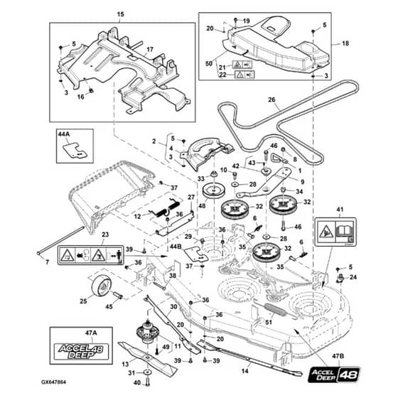John Deere Z530M - PC13914 - Belt - ST1010899