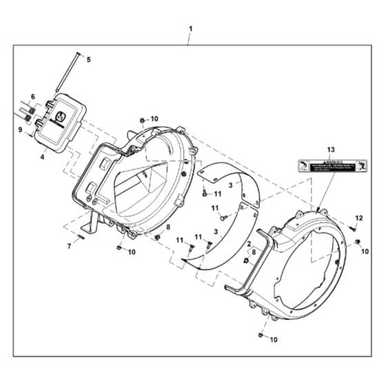 John Deere Z535M - PC12791 - Blower Fan - ST899164