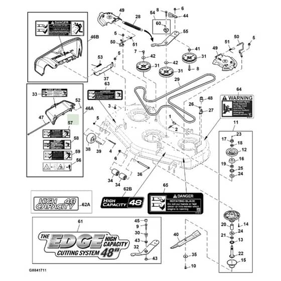 John Deere Z540R - PC12794 - Spindle - ST836977