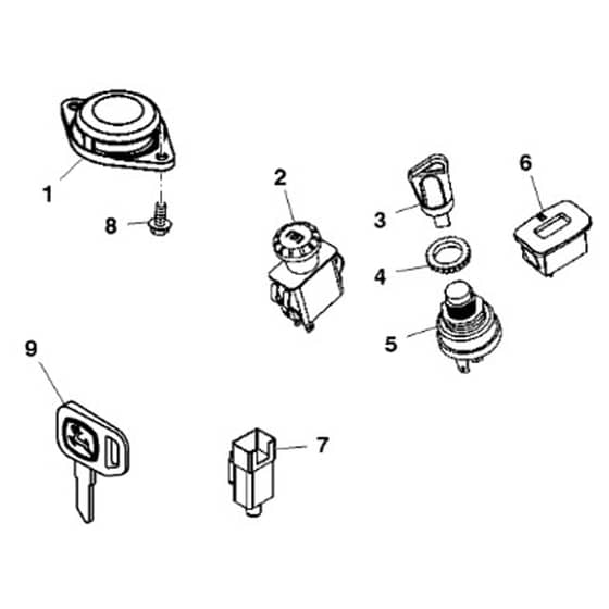 John Deere Z645 - PC10431 - Switches - ST515108