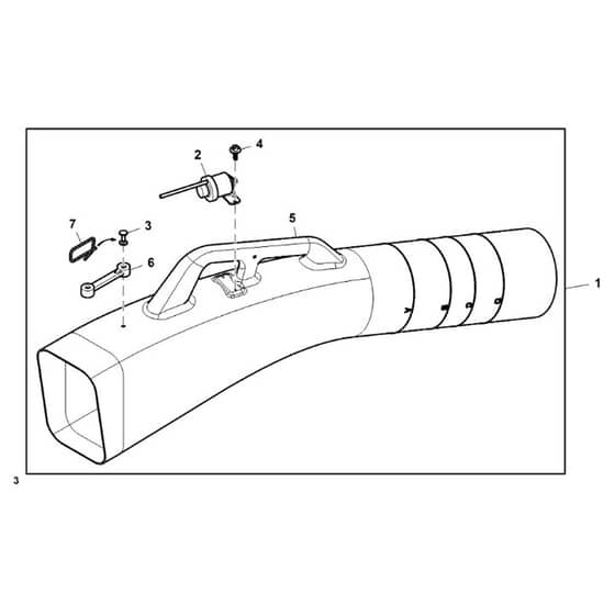 John Deere Z645 - PC10431 - Chute Kit - ST926855