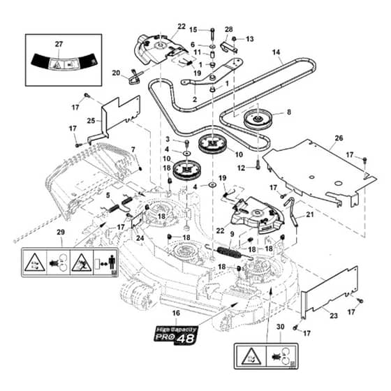 John Deere Z740R - PC13621 - Belt (030001 - ) - ST1015278