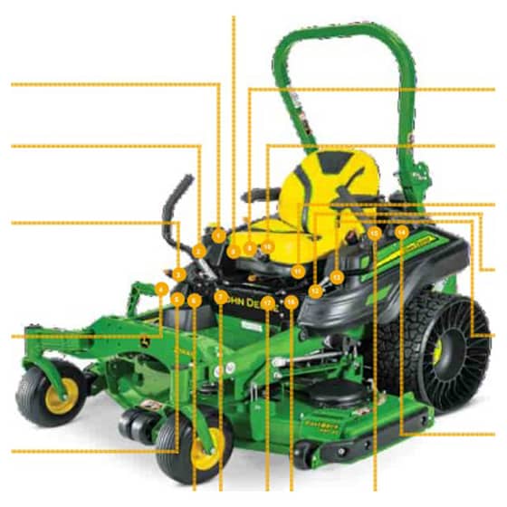 John Deere Z930M ZTrak - Quick Reference Guide