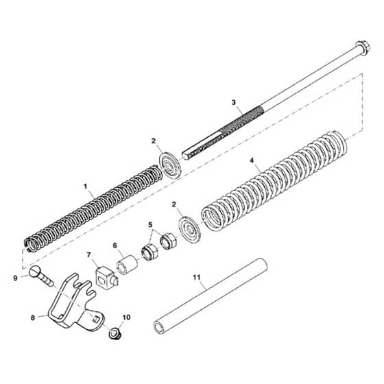 John Deere Z950R - PC11782 - Lift Assist (050001 - ) - ST862408