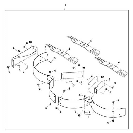John Deere Z950R - PC11782 - Tricycler Mulch - ST901035
