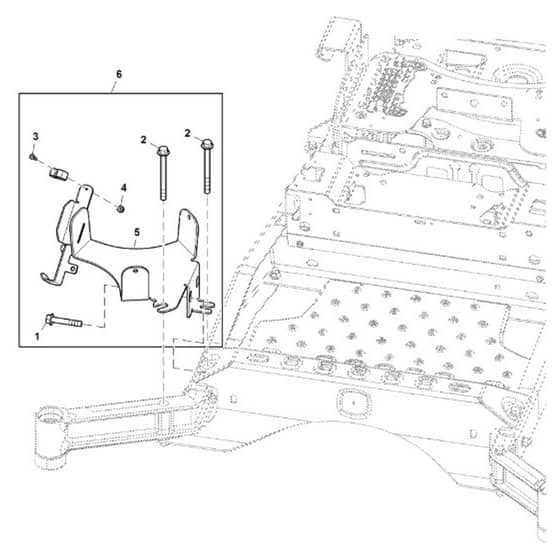 John Deere Z950R - PC11782 - Trash Receptacle - ST901494