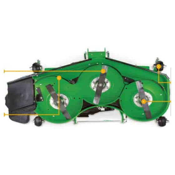 John Deere Z955M 60 Inch Mulch On Demand - Quick Reference Guide
