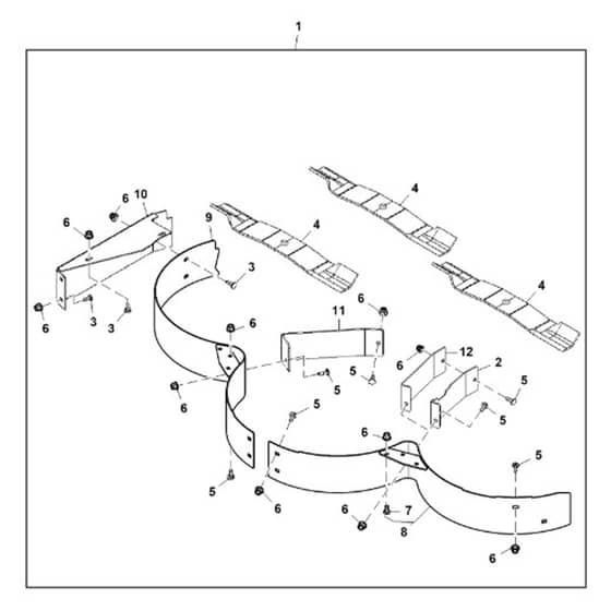John Deere Z994R - PC13622 - Tricycler Mulch - ST901035