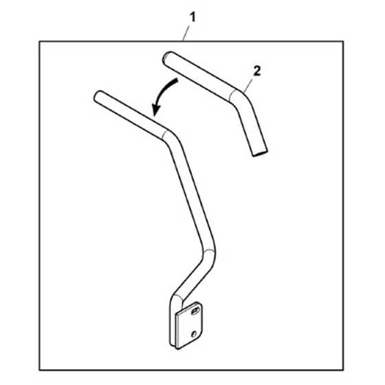 John Deere Z994R - PC13622 - Steering Lever - ST901081