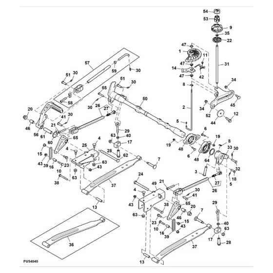John Deere Z994R - PC13622 - Lift System (050001 - ) - ST902131