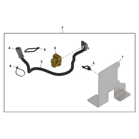 John Deere Z997R - PC12156 - Bracket Kit - ST2252668