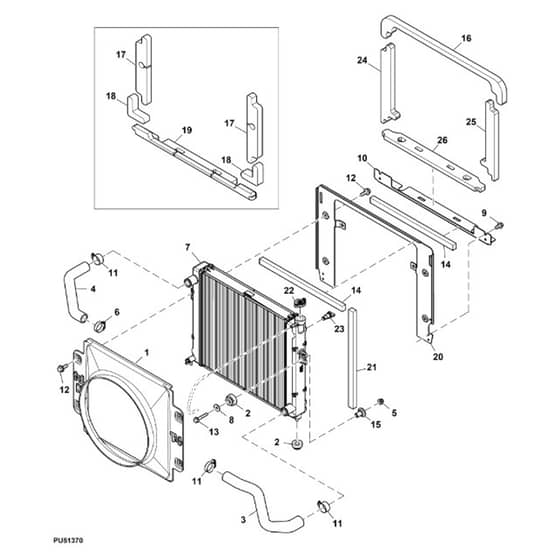 John Deere Z997R - PC12156 - Radiator - ST766388