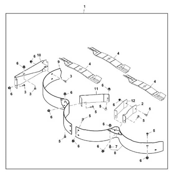 John Deere Z997R - PC12156 - Tricycler Mulch - ST901035