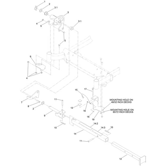 Toro Z Master 122cm - 72902TE (412200000 - 999999999) Z Stand