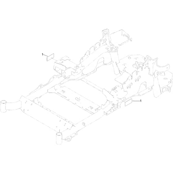 Toro Z Master 122cm - 72902TE (400000000 - 410999999) Frame Decal