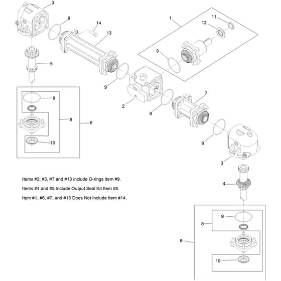 Toro Z Master 122cm - 74311TE (415900000 - 999999999) Gearbox No. 103-3387