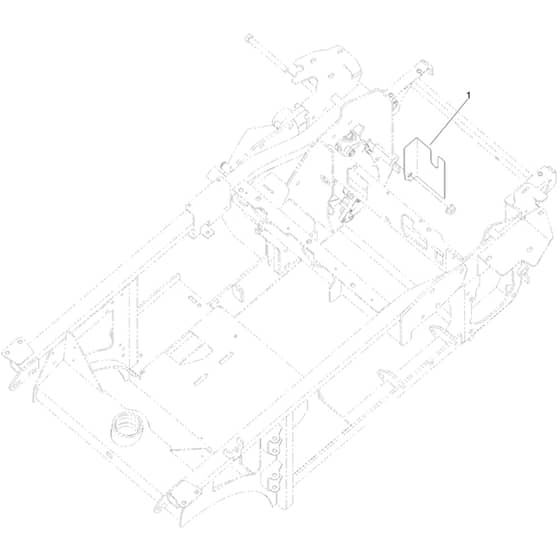 Toro Z Master 122cm - 74311TE (402000000 - 404329999) PTO Guard
