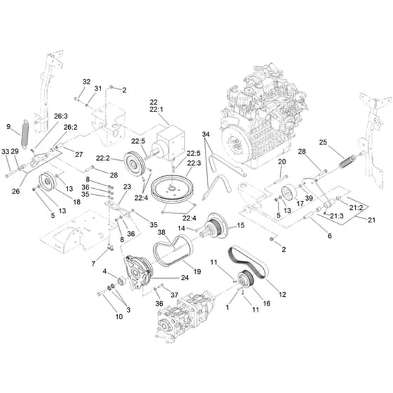 Toro Z Master 132cm - 72264TE (400000000 - 406427908) Hydro and Gearbox