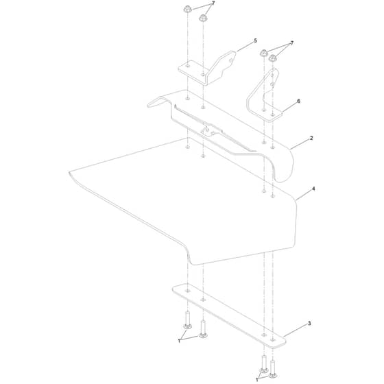 Toro Z Master 132cm - 74053TE (420000000 - 999999999) Deflector No. 144-2635