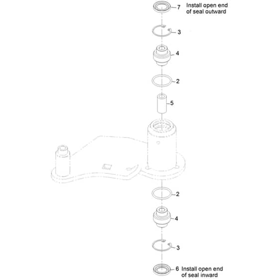 Toro Z Master 152cm - 72942TE (400000000 - 410999999) Idler No. 126-0853