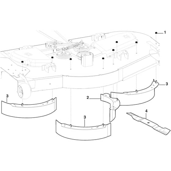 ZT 5132 T - 2017-2022 - 2F1020821/S17 - Stiga Zero Turn Mower Accessories Diagram