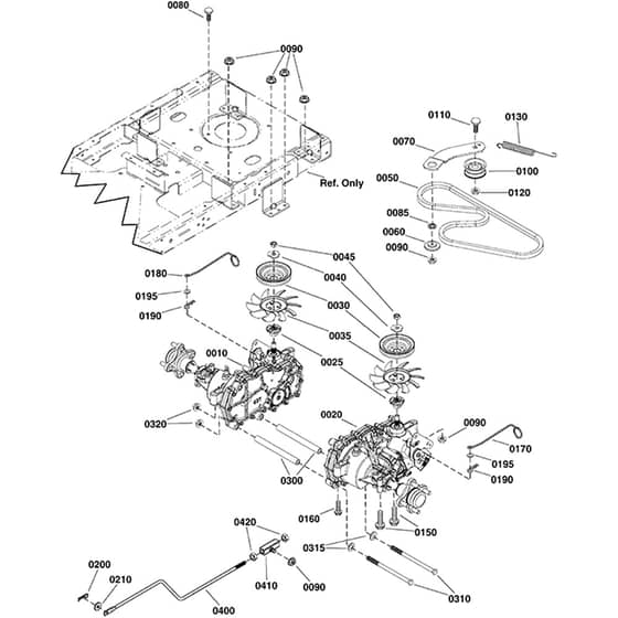 Snapper ZTX105 2691707-00 Transmission Group