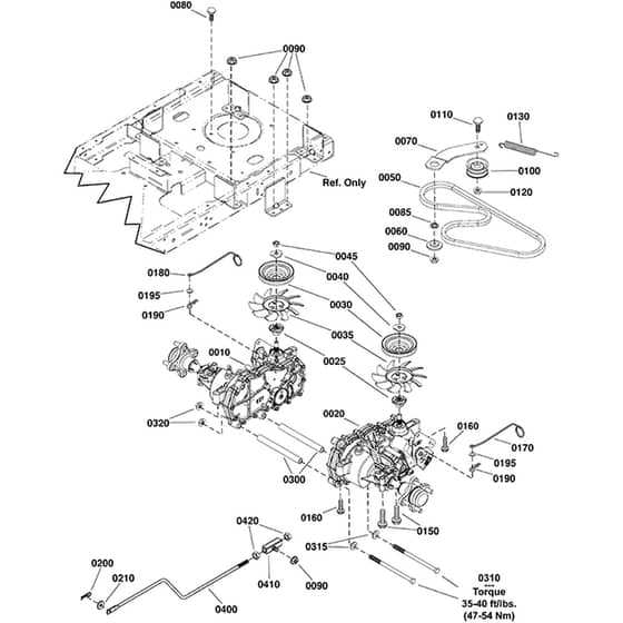 Snapper ZTX110 2691708-00 Transmission Group