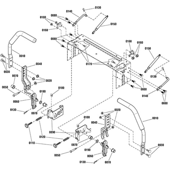 Snapper ZTX150 2691351 Controls Group