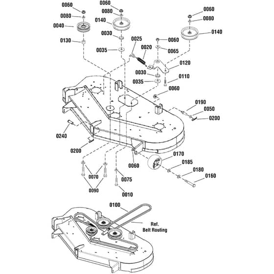 Snapper ZTX275 2691459-00 Clutch and Support Group