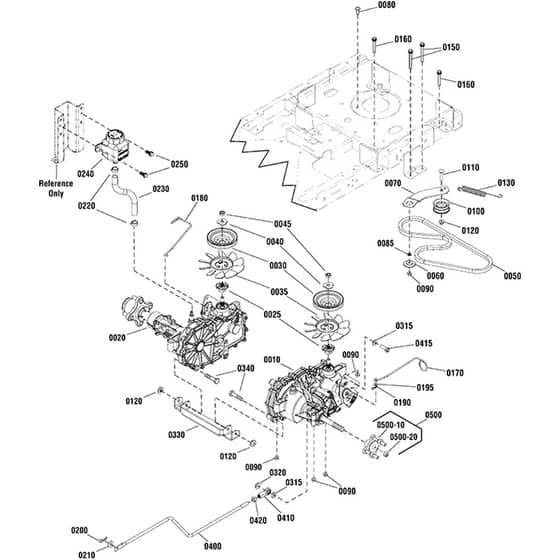 Snapper ZTX350 2691410-00 Transmission Group