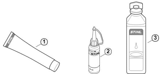 Genuine Stihl TS440 / W - Miscellaneous lubricants and greases