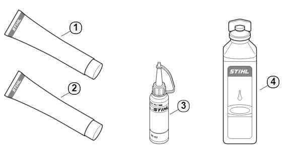 Genuine Stihl KM94 RC-E / M - Miscellaneous lubricants and greases