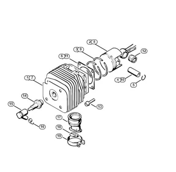 Stihl 056 Cylinder - C-Group