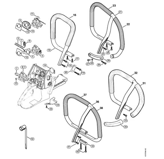 Stihl 066 Handlebar - M-Group