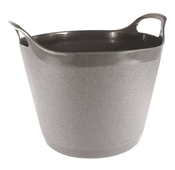 Town & Country 40L Round Flexi-Tub Graphite Grey - TCG8108