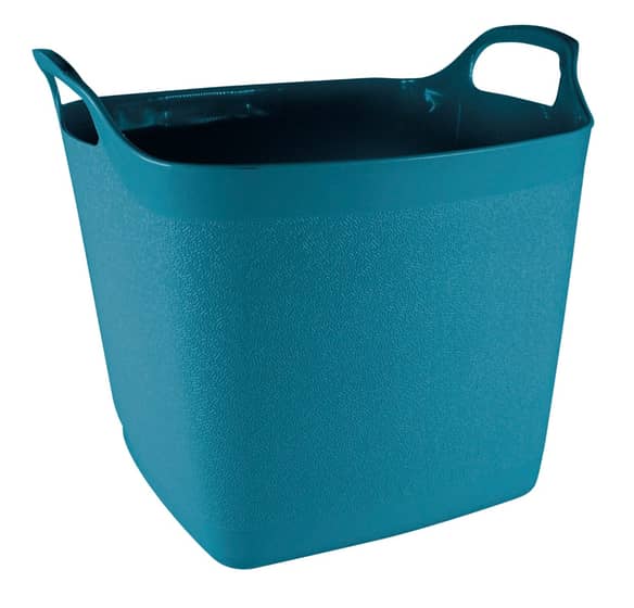 Town & Country 25L Square Flexi-Tub Denim Blue - TCG8114