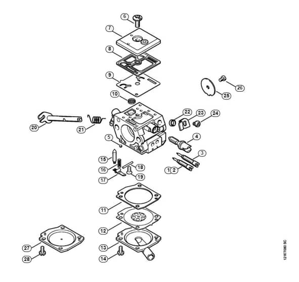 Stihl 038 Mr Carburetor - K-Group