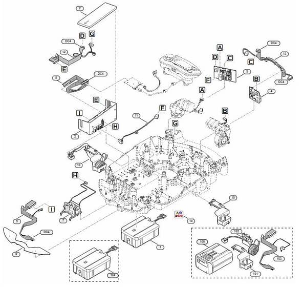 Genuine Stihl RMI632.0 / E - Electric equipment