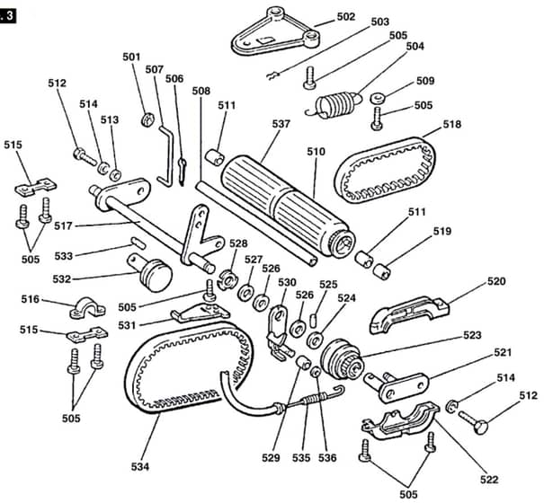 Atco Admiral 16S - F016L80472 - Drive Assembly