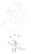 HW531 PD - 2019-2021 - 294556843/M19 - Mountfield Rotary Mower Blade Diagram