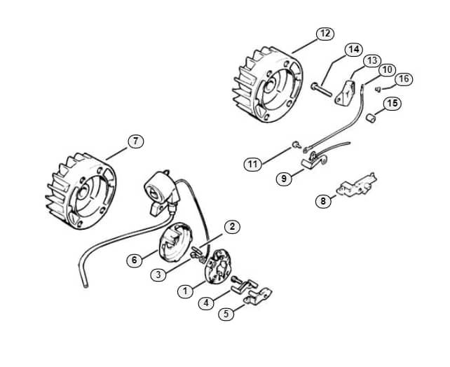 Stihl 010 Aveq Ignition System - N-Group